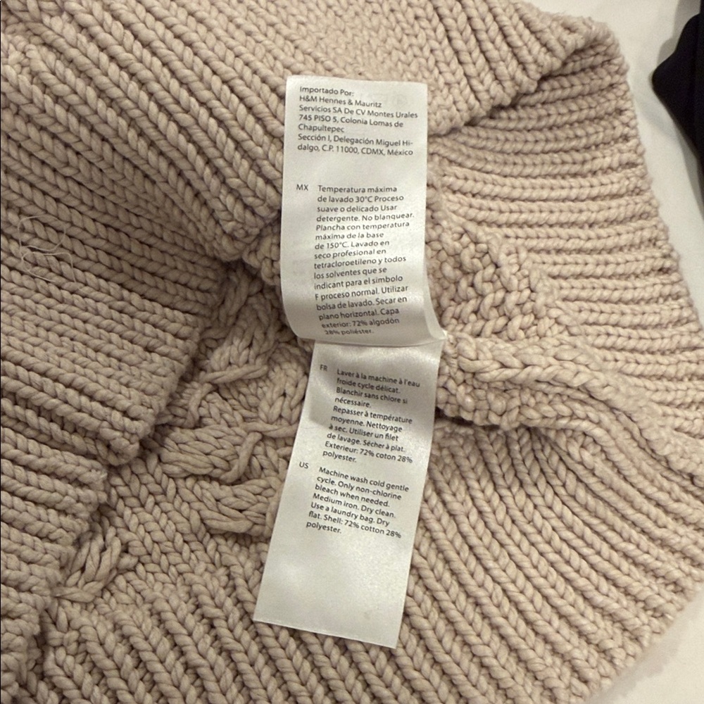 COS Women's Cable Knit Sweater Vest - Beige - Picture 10 of 11